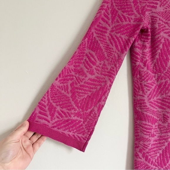 Soft Surroundings Women’s Kinsley Cardigan Bright Pink Size Small - Picture 8 of 9